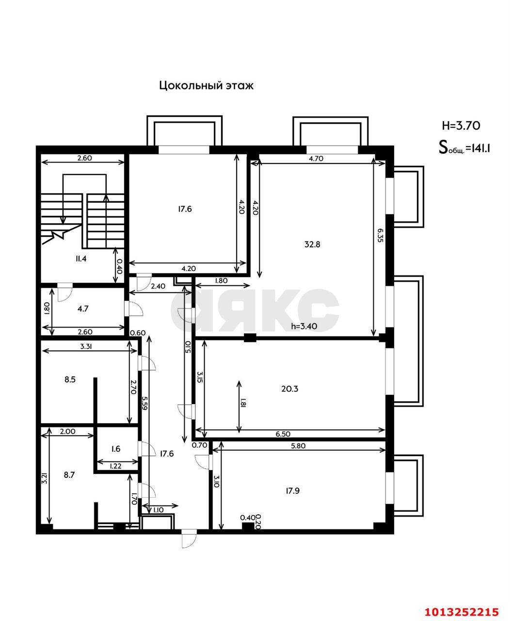 Фото №3: Торговое помещение 422 м² - Краснодар, жилой комплекс Ракурс, ул. имени Героя Ростовского, 8сВ