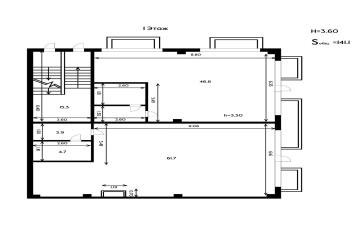 Фото №2: Коммерция 421 м² - Краснодар, мкр. жилой комплекс Ракурс, ул. имени Героя Ростовского, 8сВ