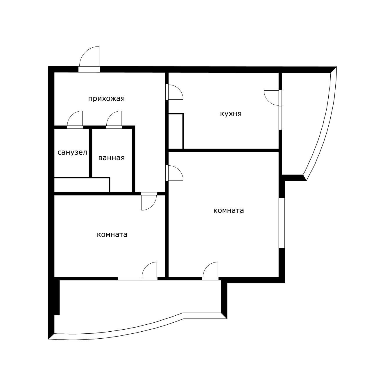 Фото №18: 2-комнатная квартира 56 м² - Краснодар, Западный внутригородской округ, мкр. Юбилейный, ул. 70-летия Октября, 1/6
