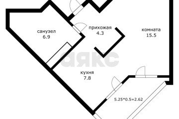 Фото №4: 1-комнатная квартира 34 м² - Краснодар, мкр. Прикубанский внутригородской округ, 