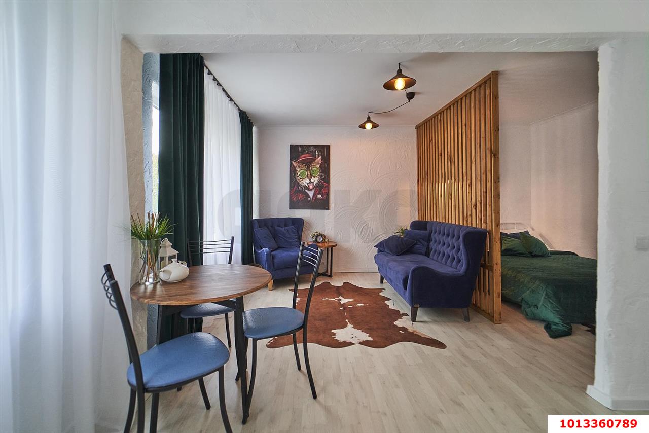 Фото №3: 1-комнатная квартира 30 м² - Краснодар, Прикубанский внутригородской округ, мкр. Завод Измерительных Приборов, ул. Зиповская, 17