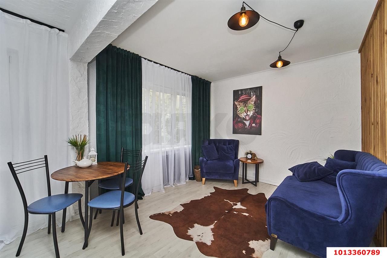 Фото №2: 1-комнатная квартира 30 м² - Краснодар, Прикубанский внутригородской округ, мкр. Завод Измерительных Приборов, ул. Зиповская, 17