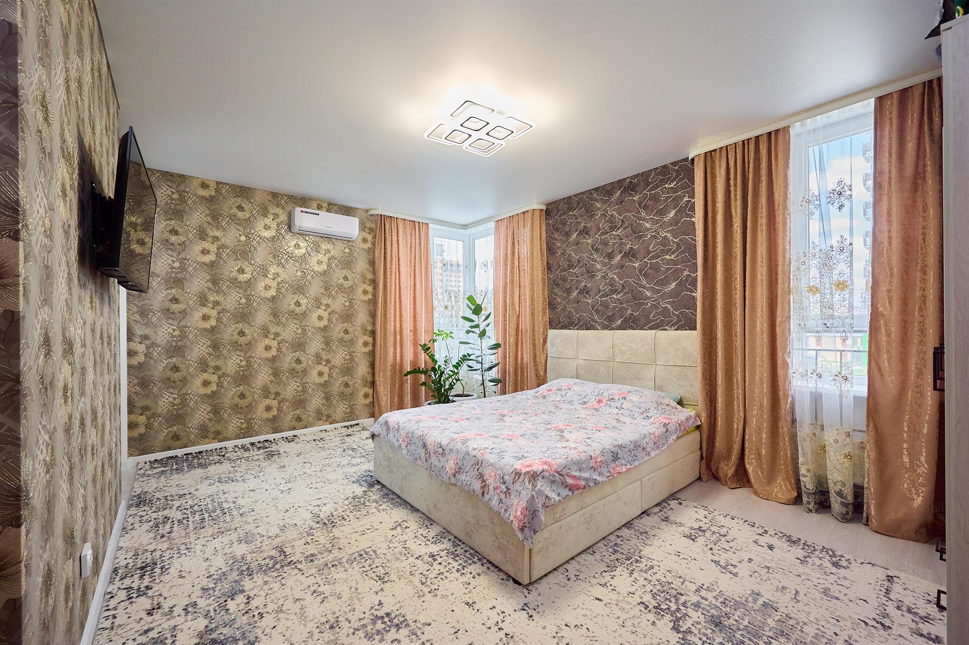 Фото №1: 2-комнатная квартира 60 м² - Краснодар, Прикубанский внутригородской округ, мкр. жилой комплекс Самолёт-3, ул. Константина Гондаря, 91