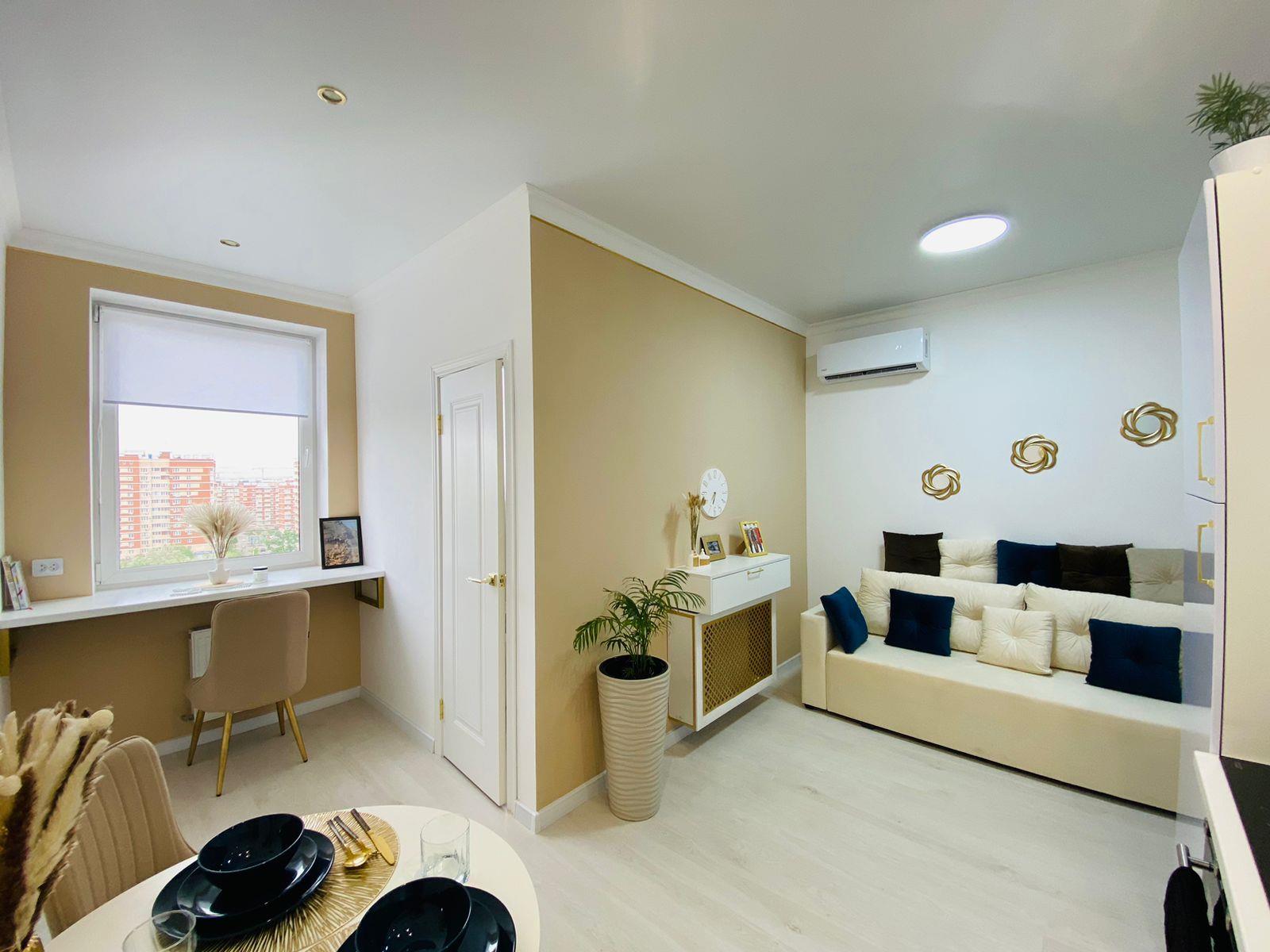 Фото №6: Студия 28 м² - Краснодар, Прикубанский внутригородской округ, мкр. жилой комплекс Самолёт, ул. Западный Обход, 39/2