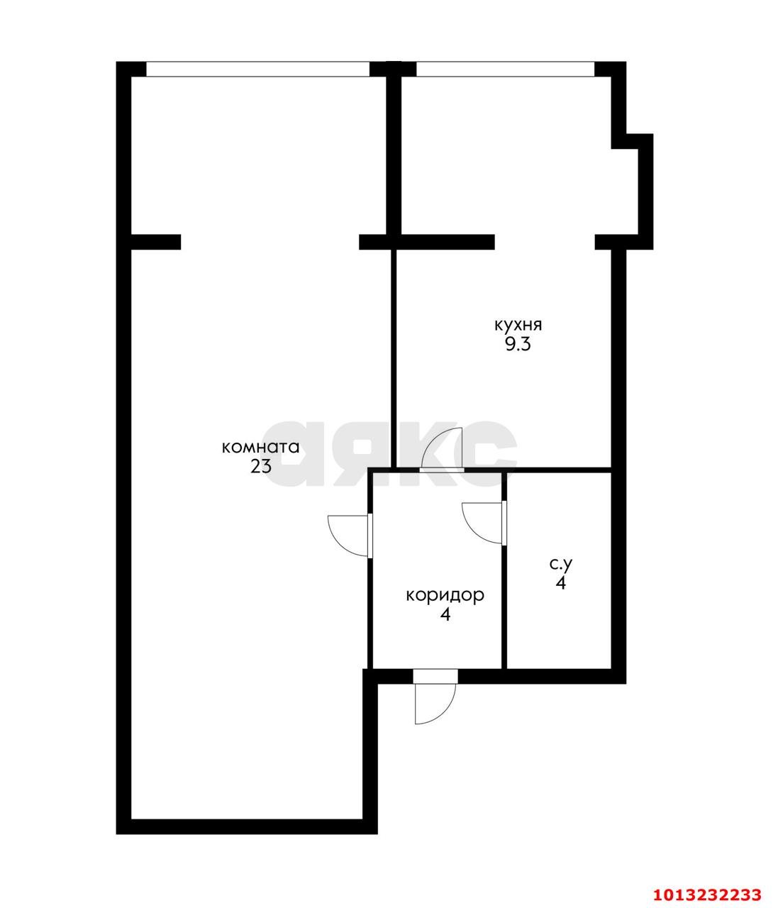 Фото №9: 1-комнатная квартира 46 м² - Краснодар, Юбилейный, пр-кт Чекистов, 42