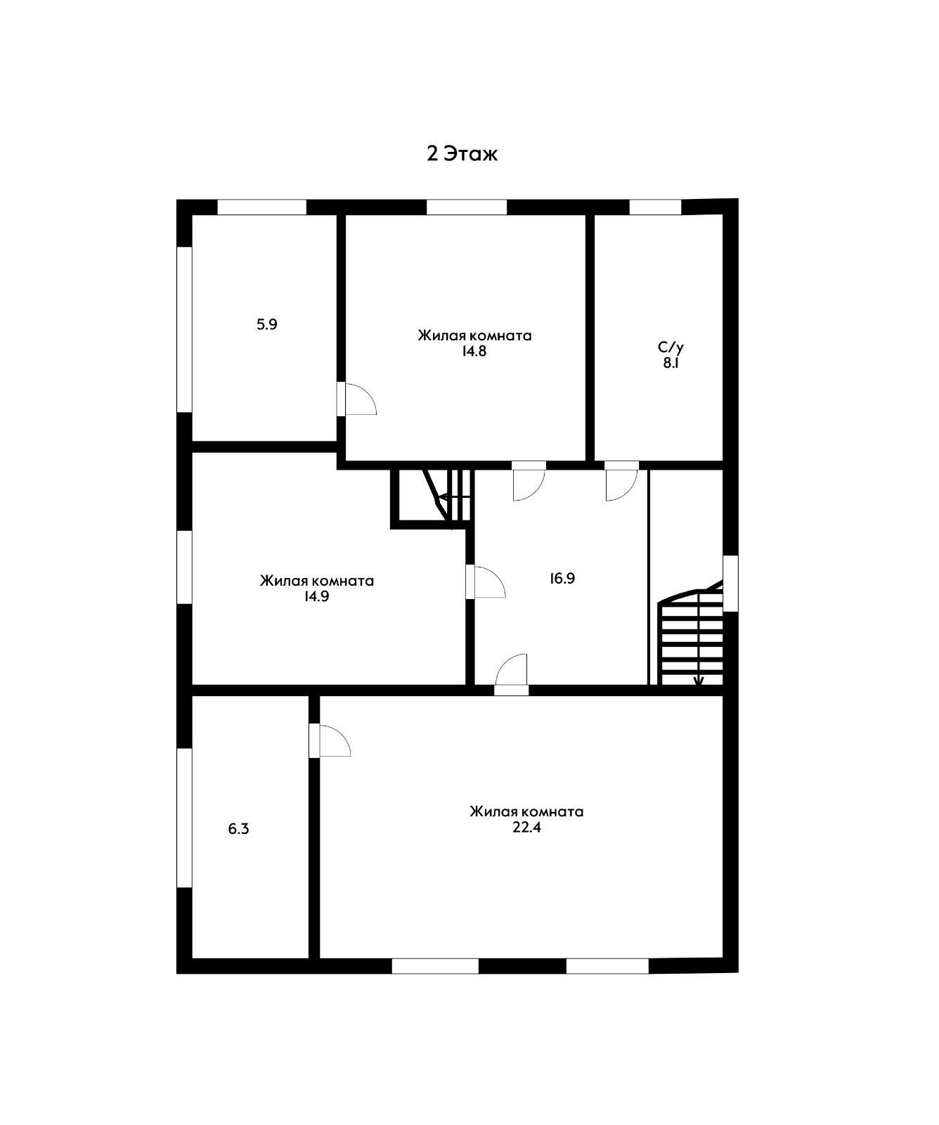 Фото №17: Дом 172 м² + 8.4 сот. - Энем, ул. Будённого, 74