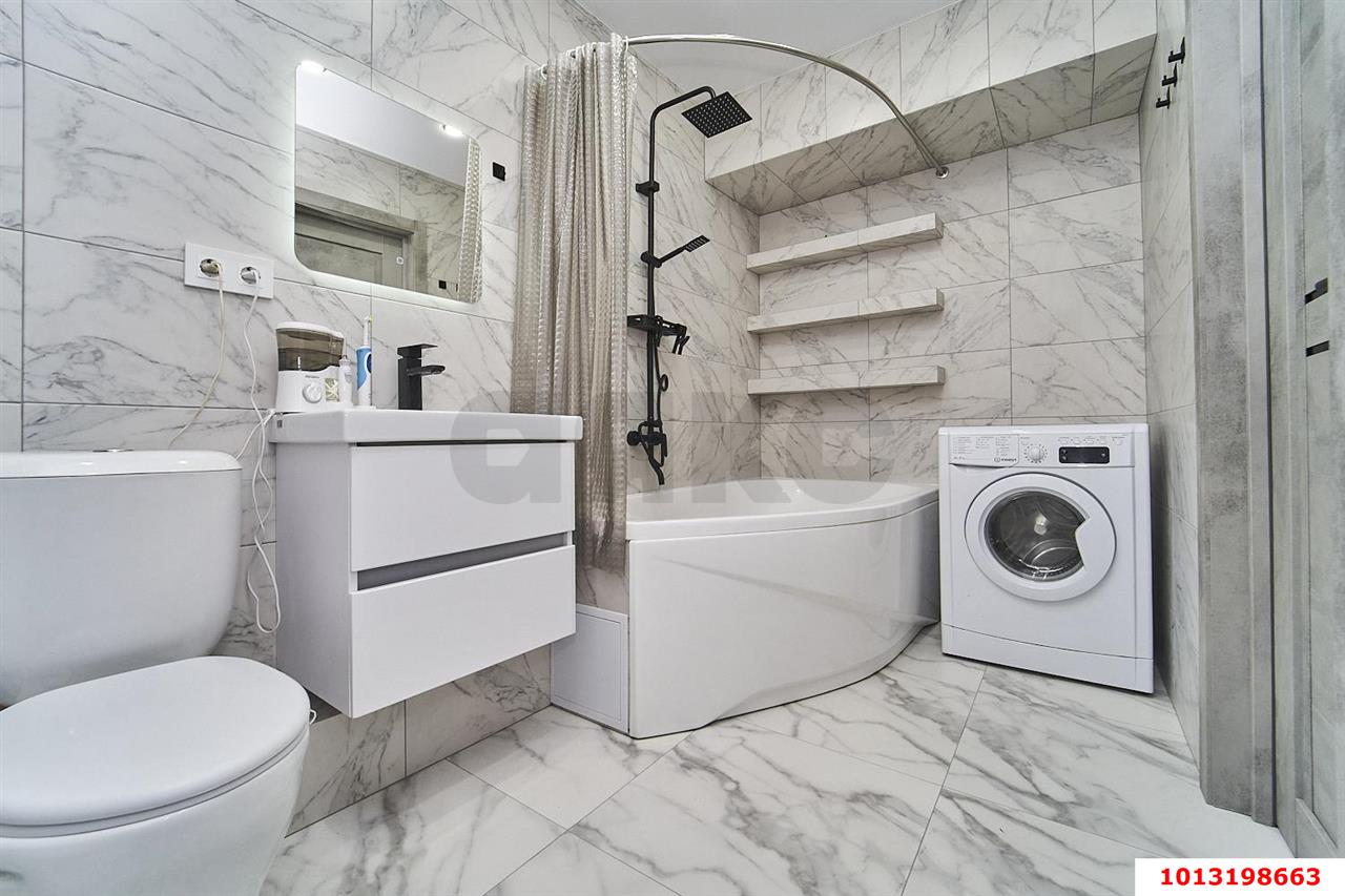 Фото №13: 1-комнатная квартира 44 м² - Краснодар, Прикубанский внутригородской округ, мкр. Краевая Клиническая Больница, ул. Восточно-Кругликовская, 47/2