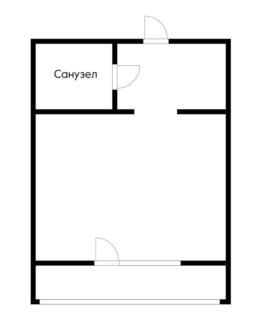 Фото №9: Студия 26 м² - Знаменский, Карасунский внутригородской округ, мкр. Родные Просторы, ул. Природная, 10Б