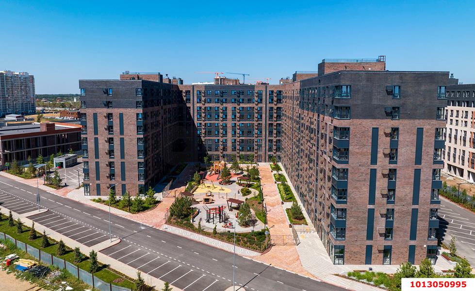 Фото №5: 1-комнатная квартира 39 м² - Краснодар, Прикубанский внутригородской округ, мкр. жилой комплекс Зелёная Территория, ул. имени Генерала Брусилова, 5лит1.1