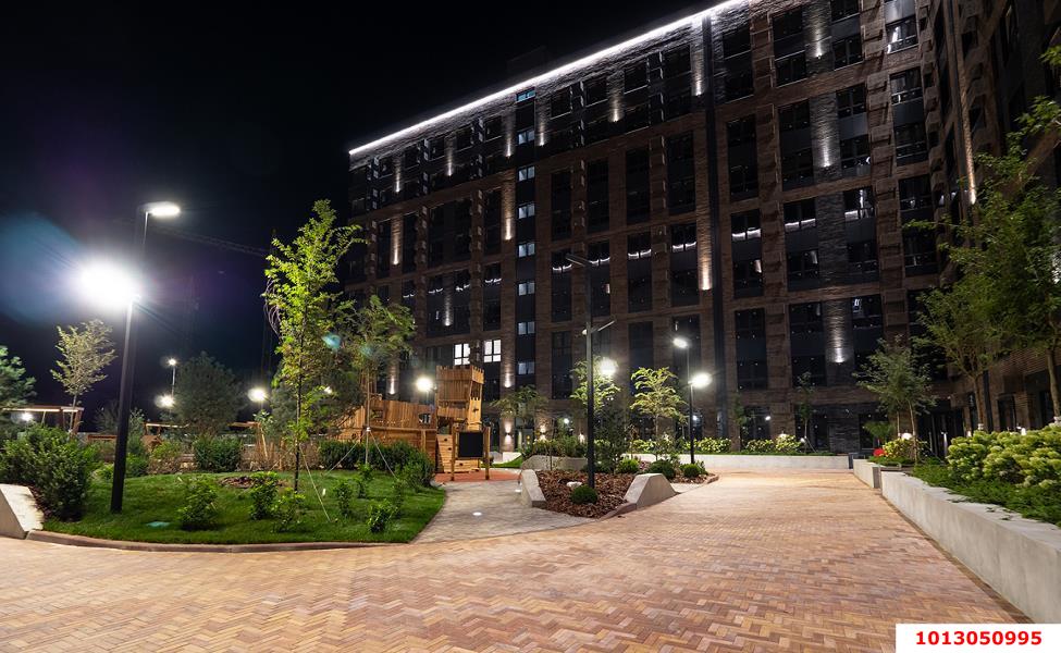 Фото №4: 1-комнатная квартира 39 м² - Краснодар, жилой комплекс Зелёная Территория, ул. имени Генерала Брусилова, 5лит1.1