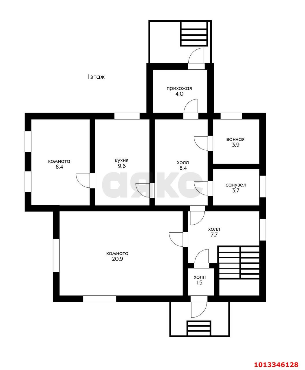 Фото №18: Дом 155 м² + 4 сот. - Колосистый, Прикубанский внутригородской округ, ул. 2-я Гвардейская, 22