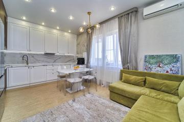 Фото №1: 1-комнатная квартира 56 м² - Краснодар, мкр. жилой комплекс Триумф, ул. имени П.М. Гаврилова, 27/1