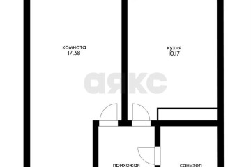 Фото №3: 1-комнатная квартира 36 м² - Краснодар, мкр. Славянский, ул. Заполярная, 39к9