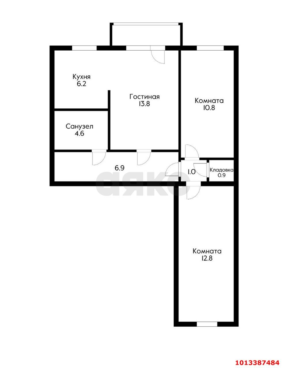 Фото №1: 3-комнатная квартира 62 м² - Краснодар, Черёмушки, ул. Ставропольская, 236
