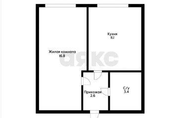 Фото №5: 1-комнатная квартира 33 м² - Краснодар, мкр. Новый, ул. Апрельская, 5