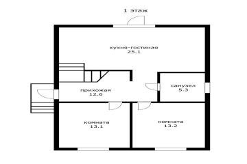 Фото №2: Дом 143 м² - Энем, мкр. Камвольно-суконный Комбинат, ул. Чкалова, 13