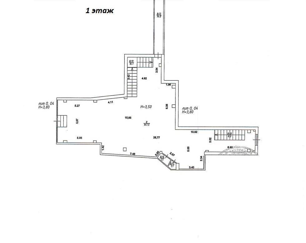 Фото №2: Коммерция 471 м² - Краснодар, Центральный внутригородской округ, мкр. Центральный, ул. Карасунская, 86