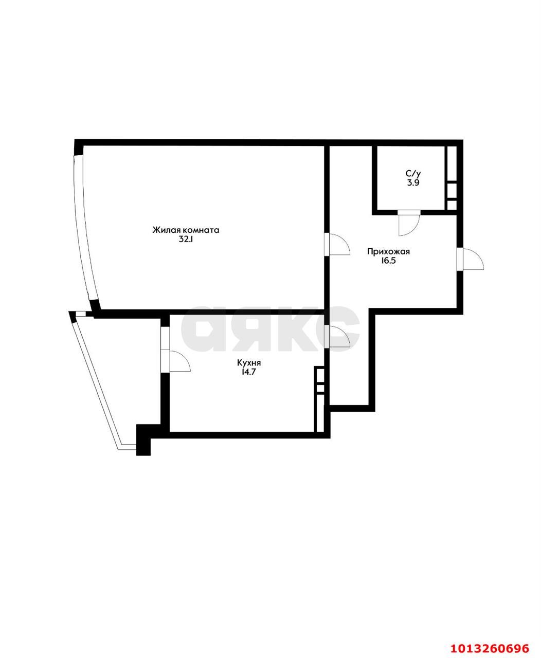 Фото №8: 1-комнатная квартира 71 м² - Краснодар, жилой комплекс Ривьера, ул. Московская, 57/1