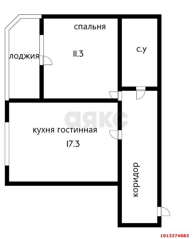 Фото №6: 1-комнатная квартира 45 м² - Краснодар, жилой комплекс Авиатор, ул. имени Валерия Гассия, 2