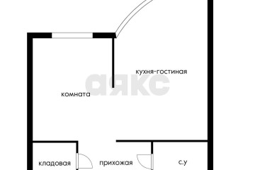 Фото №1: 1-комнатная квартира 38 м² - Краснодар, мкр. жилой комплекс Атлант, ул. Адмирала Крузенштерна, 6