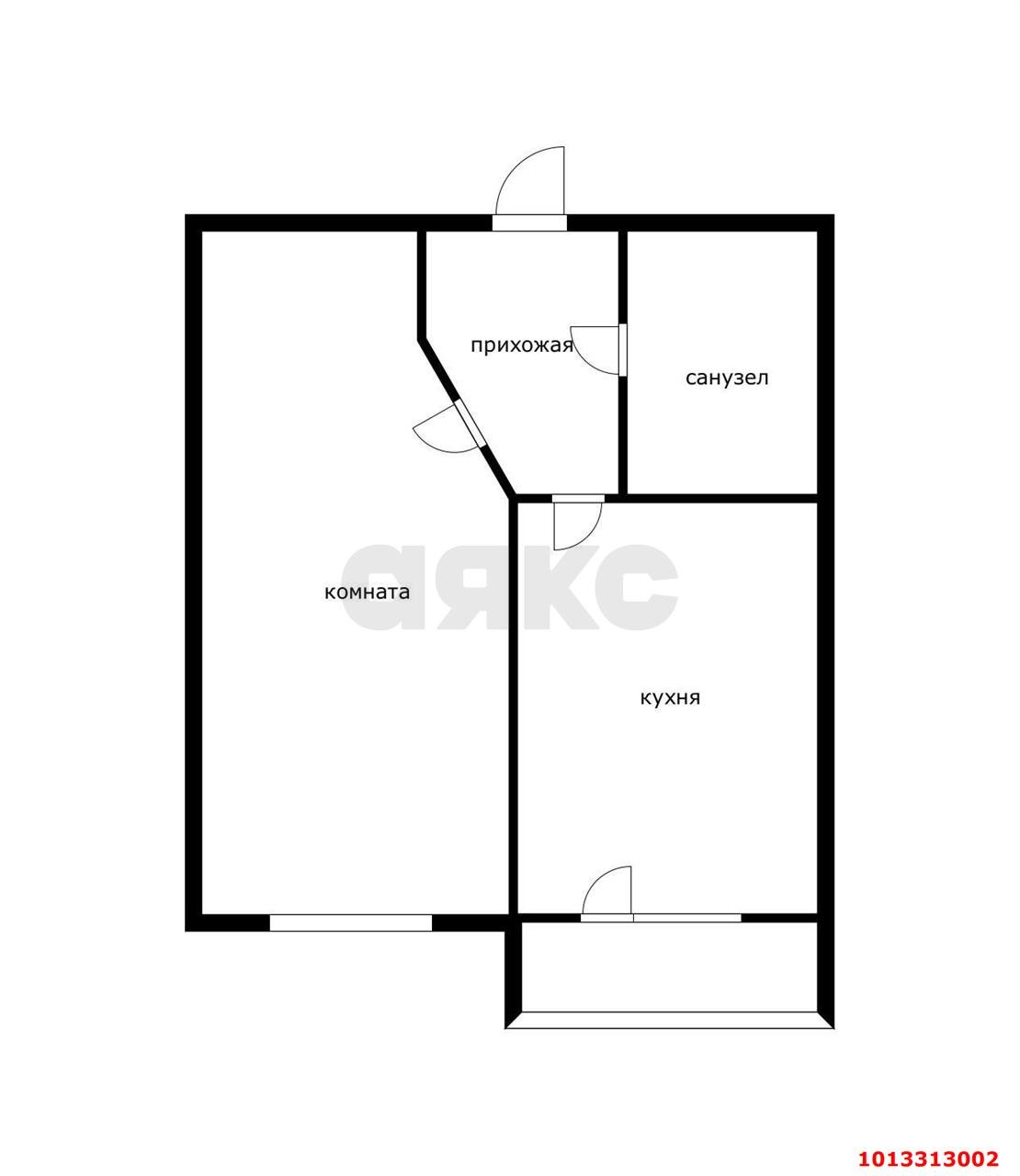 Фото №9: 1-комнатная квартира 41 м² - Краснодар, имени Петра Метальникова, ул. Григория Пономаренко, 45