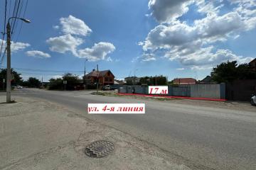 Фото №5: Земельный участок 4.63 сот. - Краснодар, мкр. Славянский, ул. 4-я Линия, 43