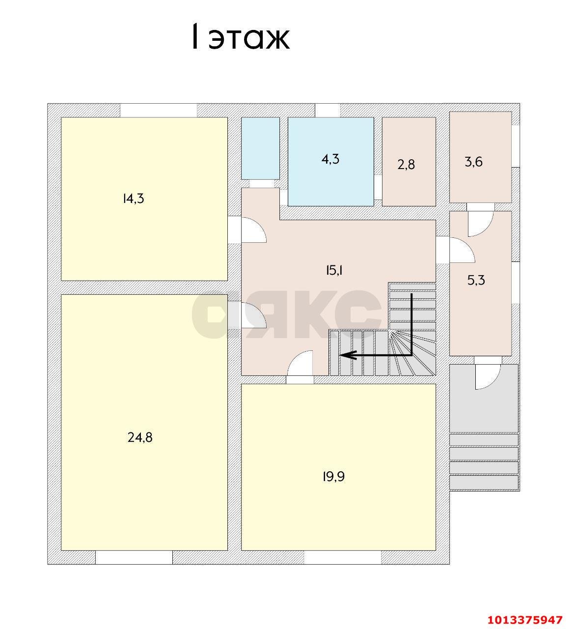 Фото №17: Дом 230 м² + 4 сот. - Краснодар, Завод Радиоизмерительных Приборов, Калинино, имени Петра Метальникова, мкр. Прикубанский внутригородской округ, ул. Ивана Кожедуба, 24