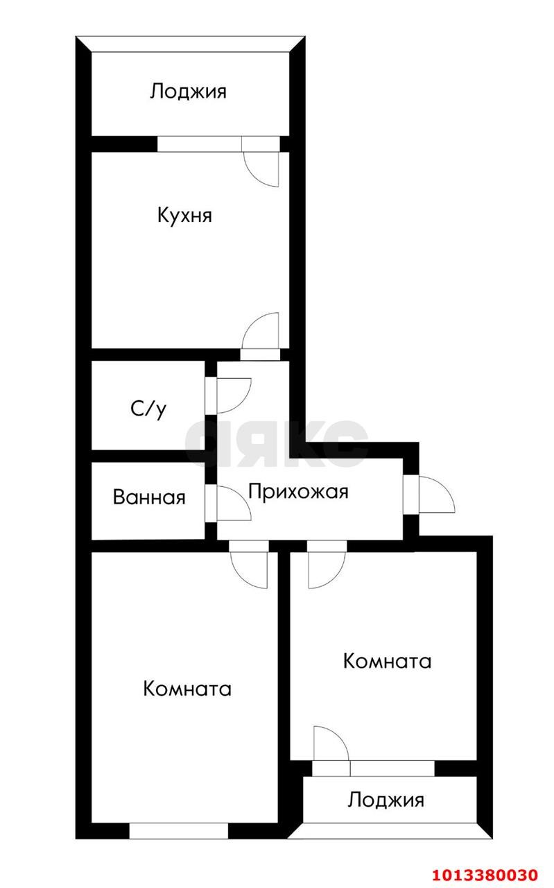 Фото №15: 2-комнатная квартира 61 м² - Краснодар, Славянский, ул. Заполярная, 39к8