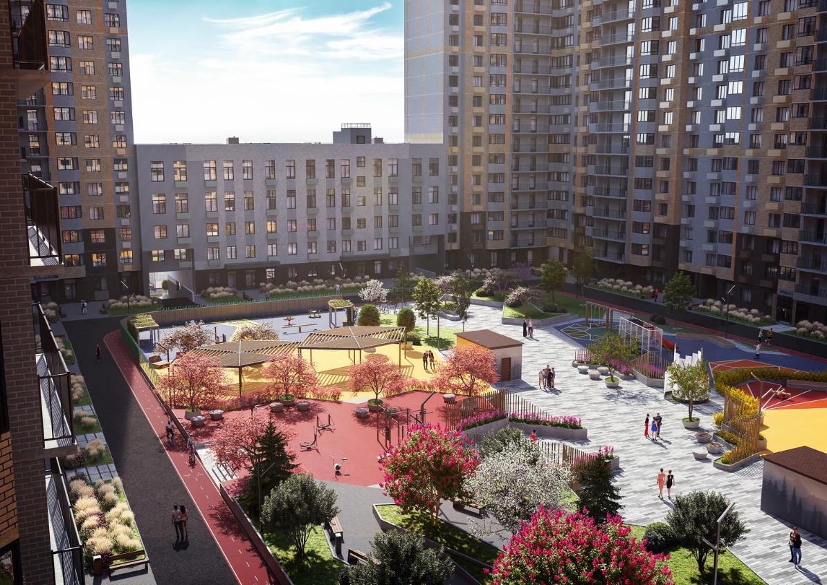 Фото №5: Студия 25 м² - Краснодар, ЖК Урал, Карасунский внутригородской округ, Камвольно-суконный Комбинат, мкр. жилой комплекс Ural, ул. Уральская, 87/7