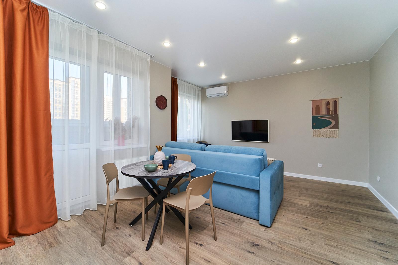 Фото №3: 2-комнатная квартира 47 м² - Краснодар, Прикубанский внутригородской округ, мкр. ЖК Красная Площадь, ул. им. Мурата Ахеджака, 12к1