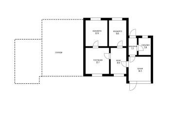 Фото №5: Дом 69 м² - Старонижестеблиевская, ул. Советская, 67