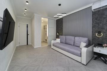 Фото №4: 1-комнатная квартира 40 м² - Краснодар, мкр. жилой комплекс Мелодия, ул. Гидростроителей, 59/2лит1