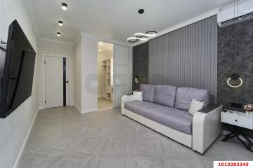 Фото №4: 1-комнатная квартира 44 м² - Краснодар, мкр. жилой комплекс Мелодия, ул. Гидростроителей, 59/2лит1