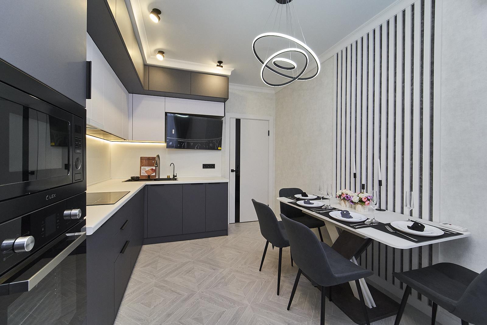 Фото №2: 1-комнатная квартира 44 м² - Краснодар, Карасунский внутригородской округ, мкр. жилой комплекс Мелодия, ул. Гидростроителей, 59/2лит1