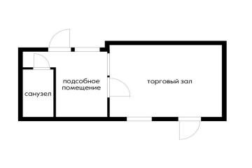 Фото №3: Коммерция 39 м² - Краснодар, мкр. Центральный, ул. Гоголя, 56