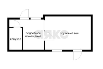 Фото №3: Торговое помещение 40 м² - Краснодар, мкр. Центральный, ул. Гоголя, 56