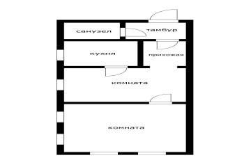 Фото №2: Часть дома 48 м² - Яблоновский, пр-д 2-й  Толбухина, 34