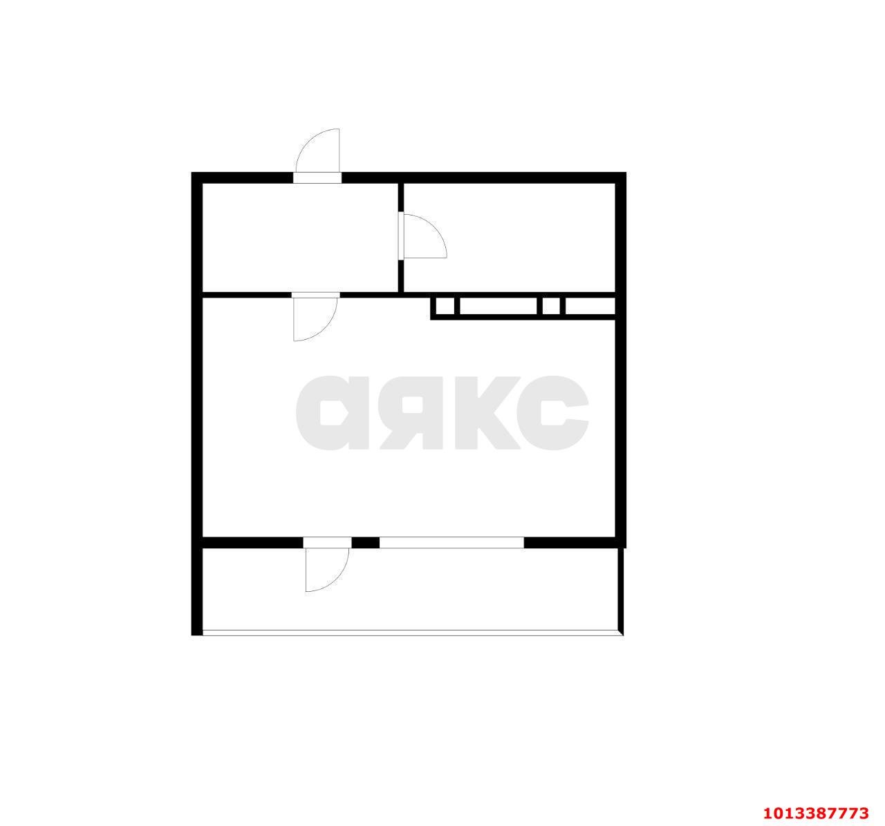 Фото №4: Студия 26 м² - Краснодар, жилой комплекс Все Свои, ул. Колхозная, 5/1А