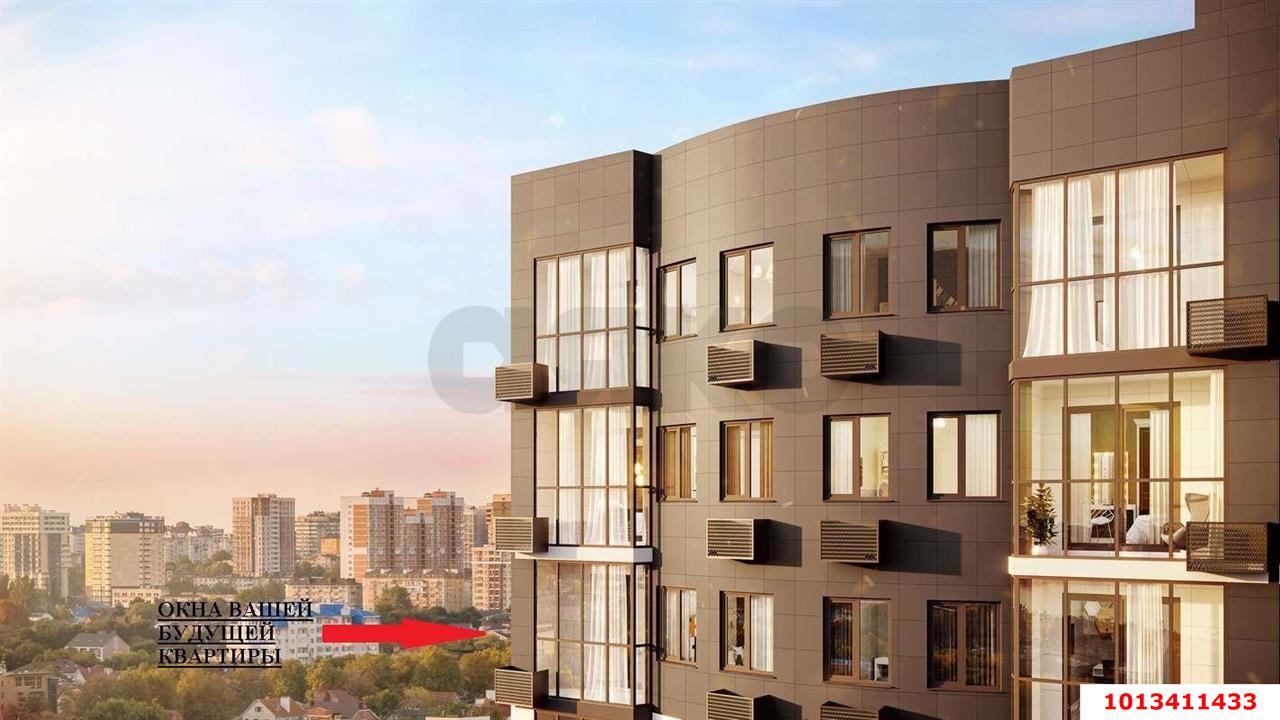 Фото №2: 2-комнатная квартира 64 м² - Краснодар, Хлопчато-бумажный Комбинат, ул. Уральская, 106/6