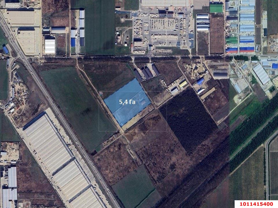 Фото №1: Коммерческая земля 540 сот. - Дружелюбный, Прикубанский внутригородской округ, ул. Железнодорожная