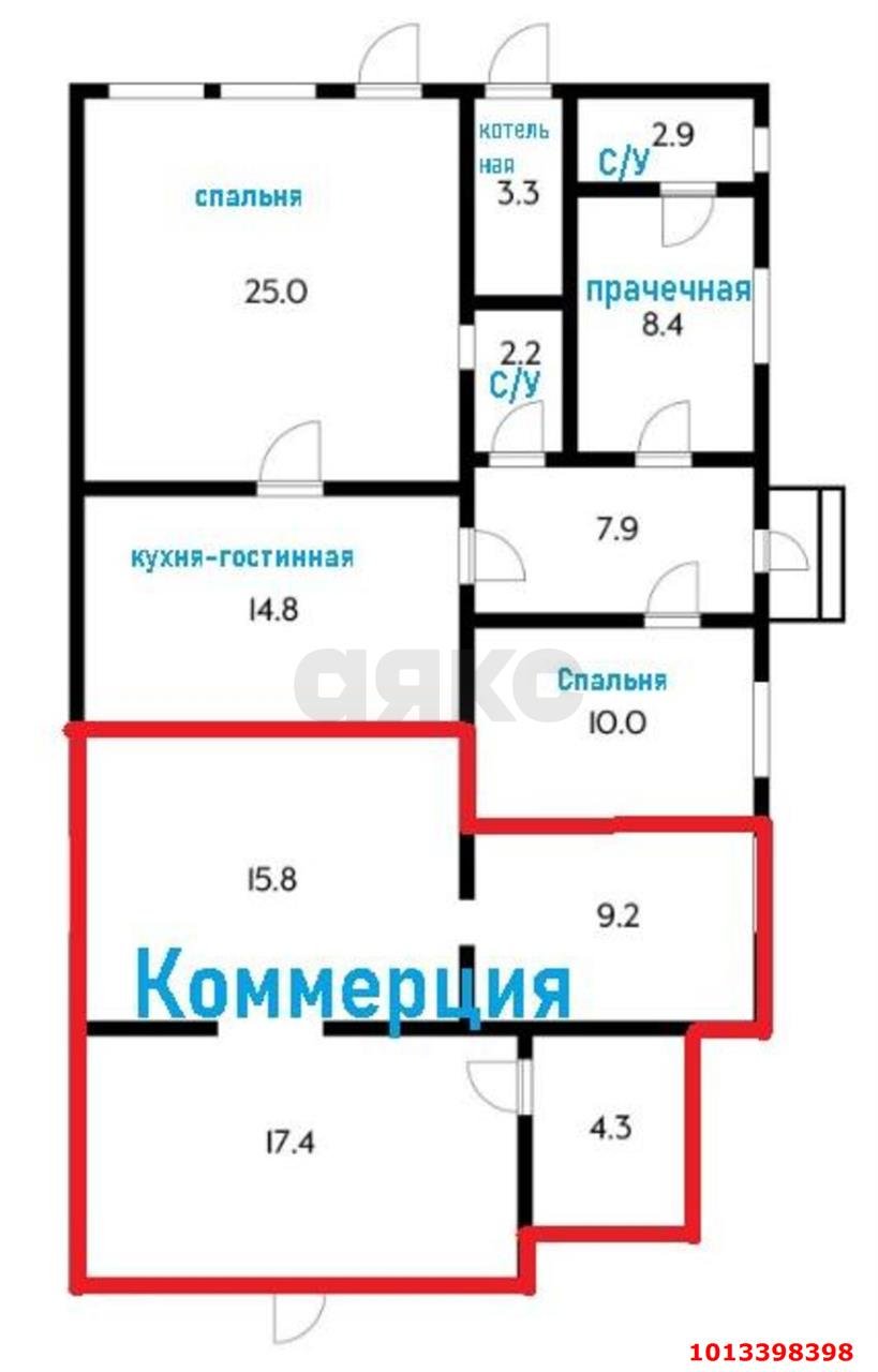 Фото №7: Коммерция 97 м² - Краснодар, Прикубанский внутригородской округ, мкр. Славянский, ул. Заполярная