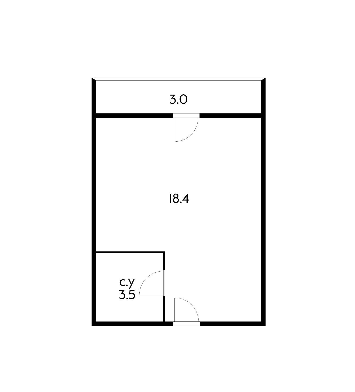 Фото №6: Студия 24 м² - Краснодар, Прикубанский внутригородской округ, Завод Радиоизмерительных Приборов, п. Калинино, ул. Павловская, 1/10/1