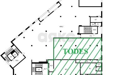 Фото №2: Торговое помещение 500 м² - Краснодар, мкр. Фестивальный, ул. имени Тургенева, 189/6