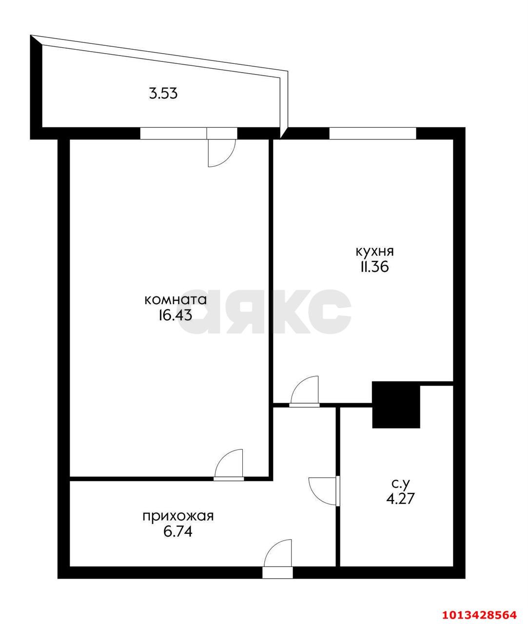 Фото №1: 1-комнатная квартира 37 м² - Краснодар, жилой комплекс Зеленодар, ул. Садовое Кольцо, 3