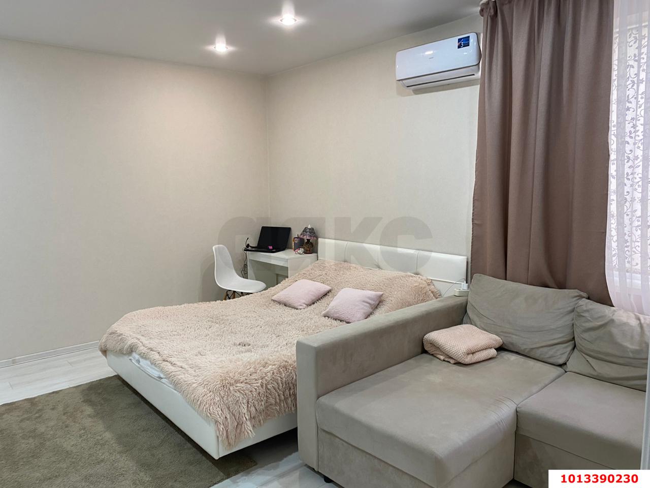 Фото №6: 1-комнатная квартира 36 м² - Краснодар, Прикубанский внутригородской округ, Калинино, Завод Радиоизмерительных Приборов, мкр. ЖК Акварели-2, ул. Тепличная, 62/1к3