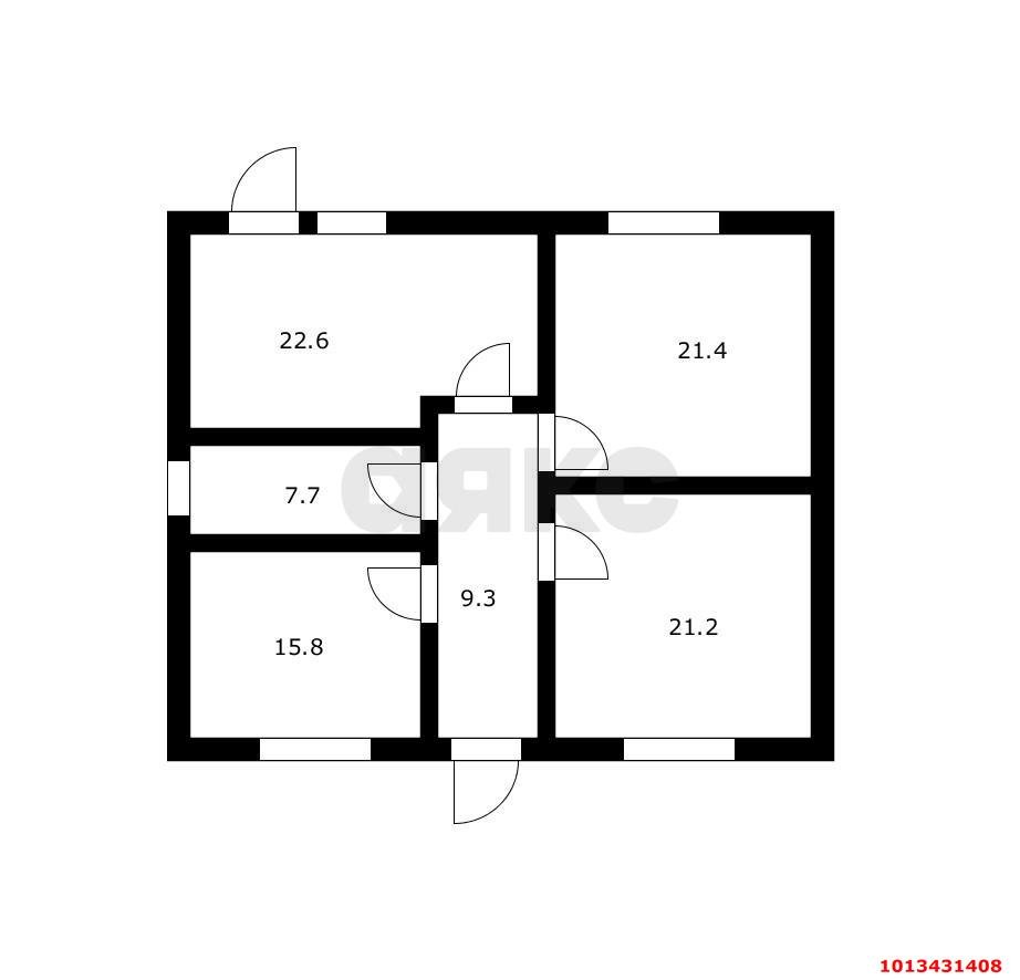 Фото №17: Дом 105 м² + 3.63 сот. - Яблоновский, ул. Калинина, 53