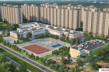 Фото №1: 1-комнатная квартира 35 м² - Краснодар, мкр. жилой комплекс Дыхание, ул. Лётчика Позднякова, 2к6