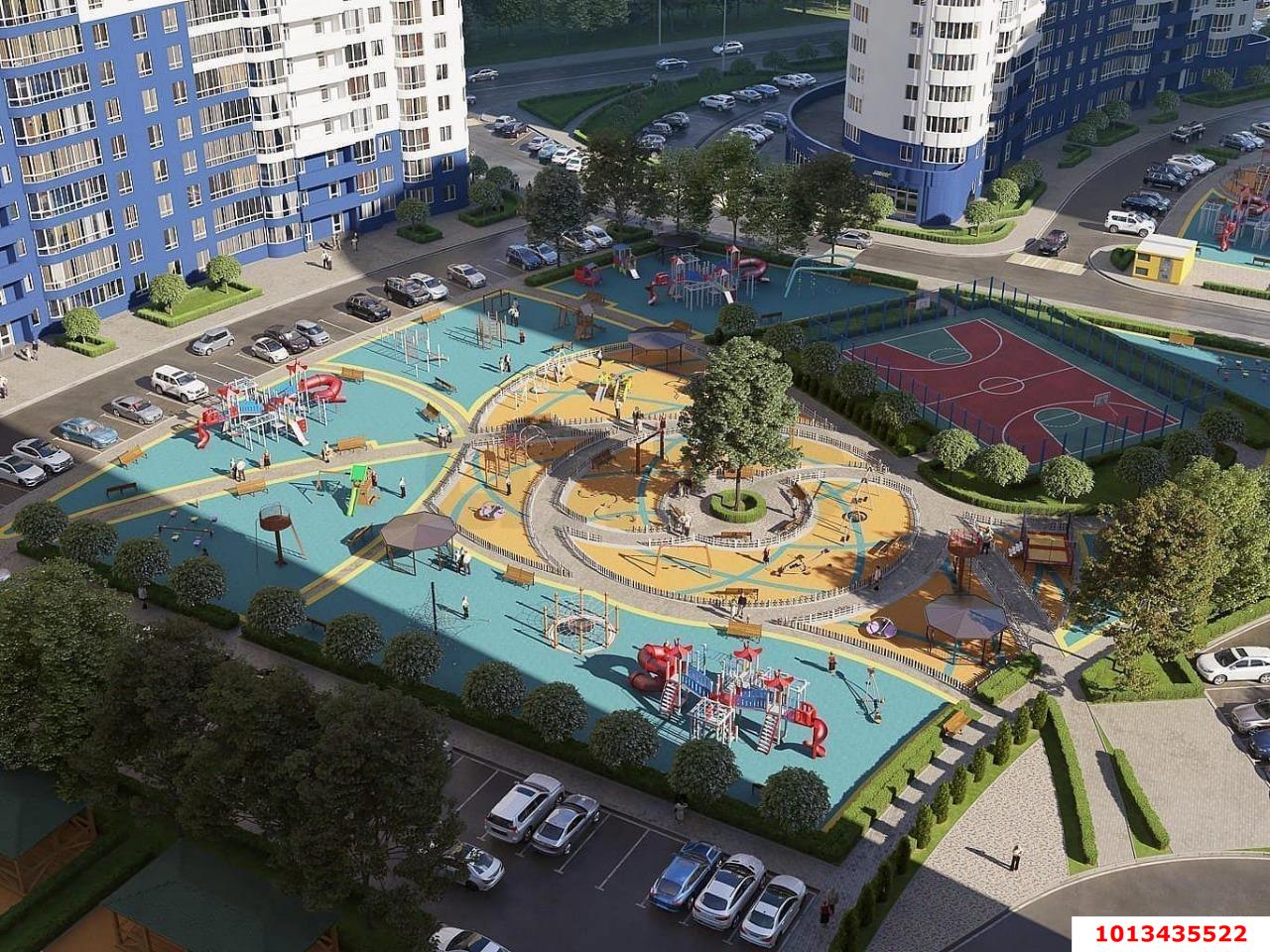 Фото №2: 1-комнатная квартира 34 м² - Краснодар, жилой комплекс Фонтаны, ул. Воронежская, 47/14