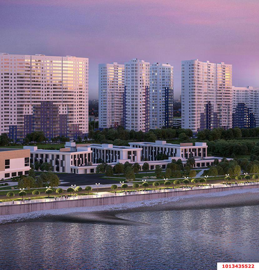 Фото №7: 1-комнатная квартира 34 м² - Краснодар, жилой комплекс Фонтаны, ул. Воронежская, 47/14