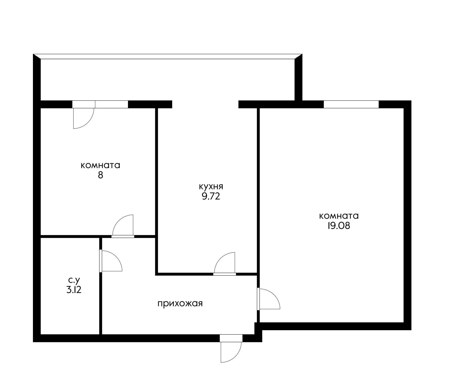 Фото №13: 2-комнатная квартира 52 м² - Краснодар, Центральный внутригородской округ, Западный внутригородской округ, мкр. Центральный, ул. Одесская, 31